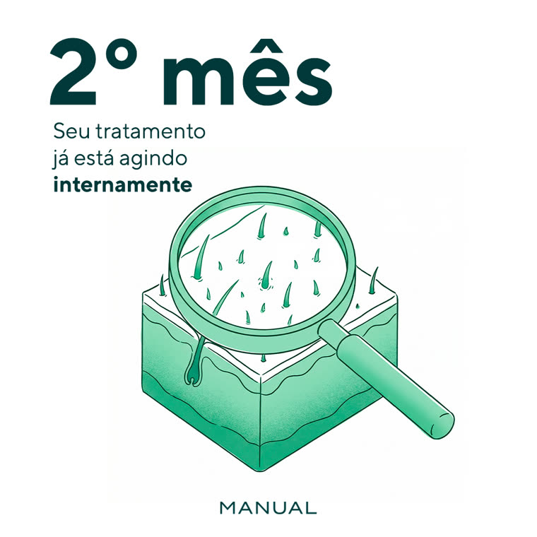 MANUAL HL WhatsApp timeline piece, 1:1, green monochrome: 