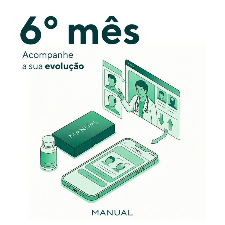 MANUAL HL WhatsApp timeline piece, 1:1, green monochrome: 
